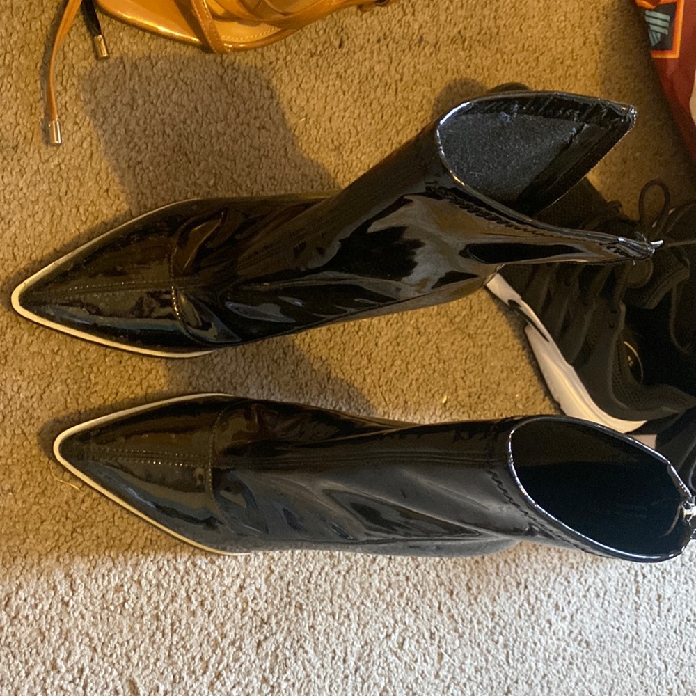 Black boots